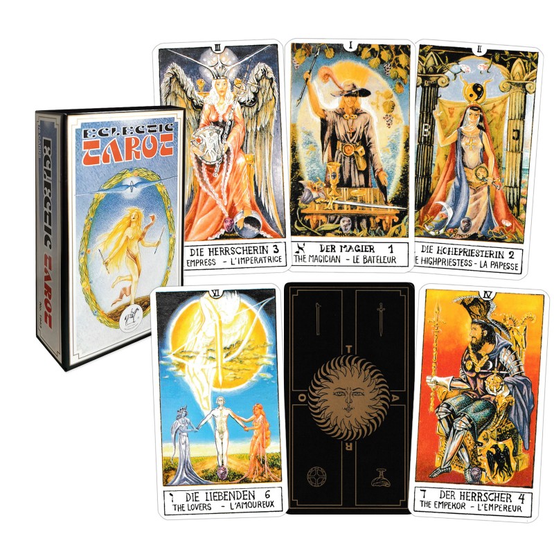 【タロット】Eclectic Tarot★ Carti de joc Tarot Piatnik, Eclectic Tarot, 78 de carti, produse
